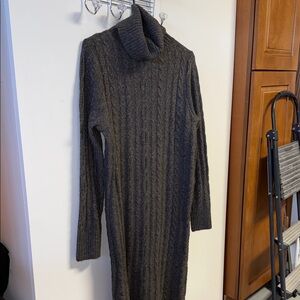 A New Day Charcoal Sweater Dress